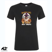 Klere-Zooi - No Tricks Just Treats - Halloween 2023 - Dames T-Shirt - 3XL