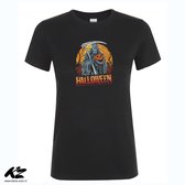 Klere-Zooi - Magere Hein - Halloween 2023 - Dames T-Shirt - XXL