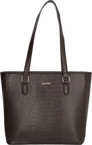 Charm London Midwood Shopper - Donkerbruin