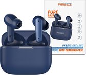Écouteurs sans fil - Écouteurs sans fil Bluetooth - Écouteurs sans fil - Écouteurs Bluetooth - Écouteurs Sport avec réduction de bruit - Étanche - Blauw