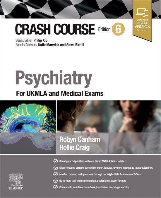 CRASH COURSE- Crash Course Psychiatry - cover