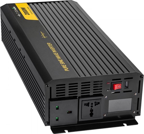 VETUS sinus-omvormer 600 W, 24 V naar 230 V, 50 Hz - Bakker IJlst