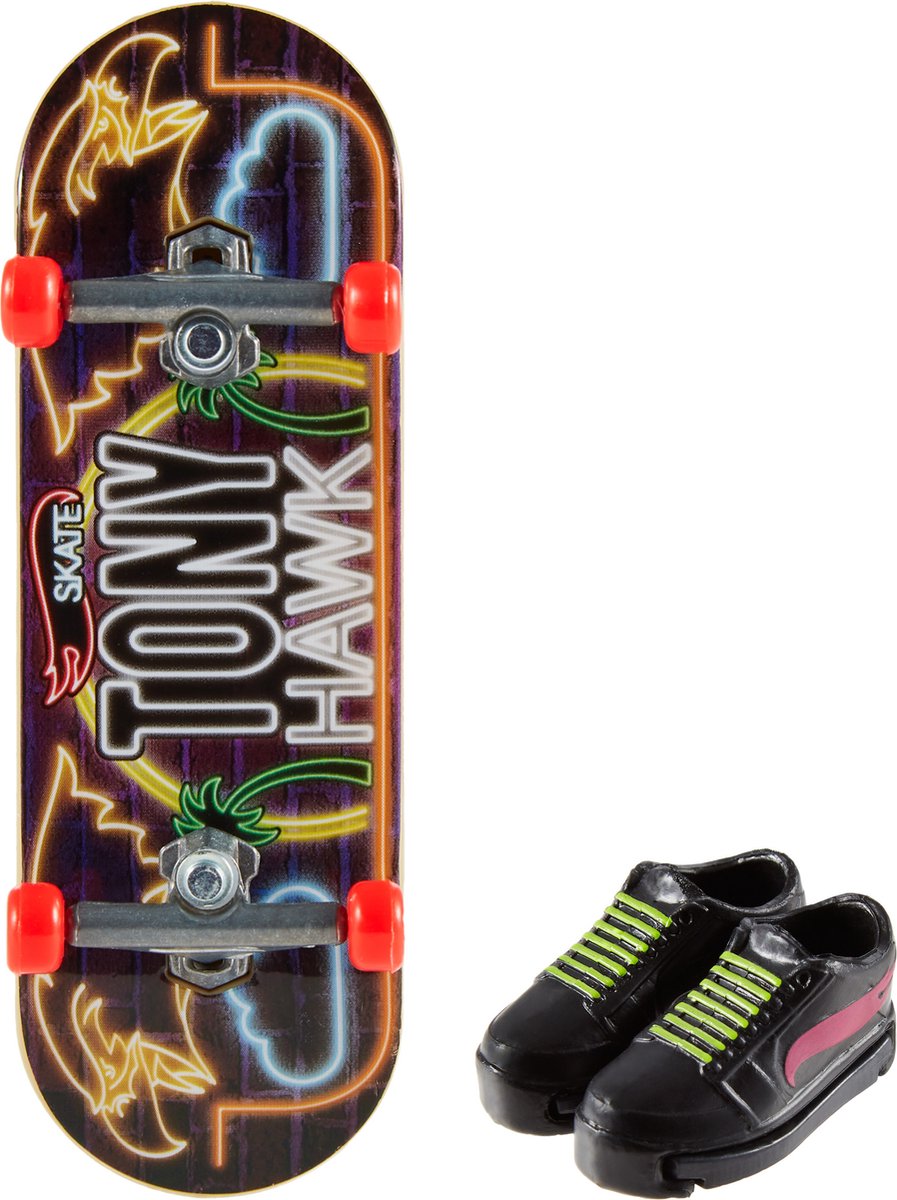 Hot Wheels - Coffret Finger Skate et Chaussures - Tony Hawk - 3 ans et + -  Cdiscount Jeux - Jouets