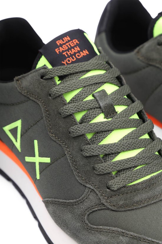 SUN68 Baskets Tom Fluo Homme – Style Sportif Et Coloré Avio