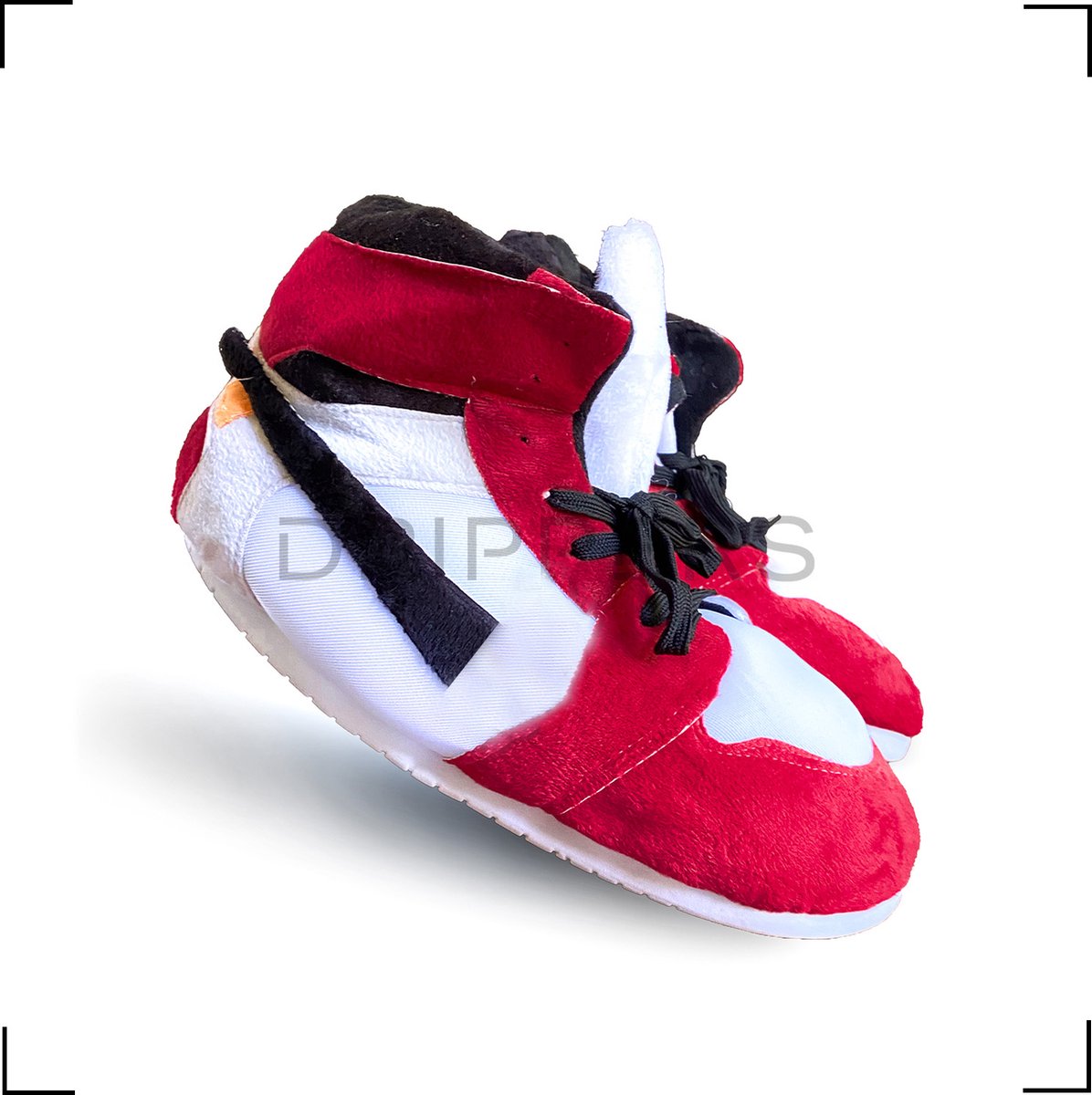 Drippers® Sneaker Sloffen - One Size Fits All - Pantoffels - Unisex - Jordan