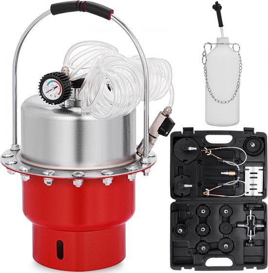 Kit de purge de frein à pression Air pneumatique 5L, extracteur de