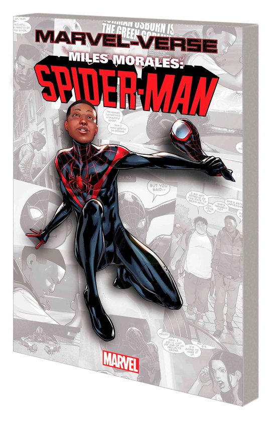 Marvel Verse Miles Morales Spider Man Brian Michael Bendis