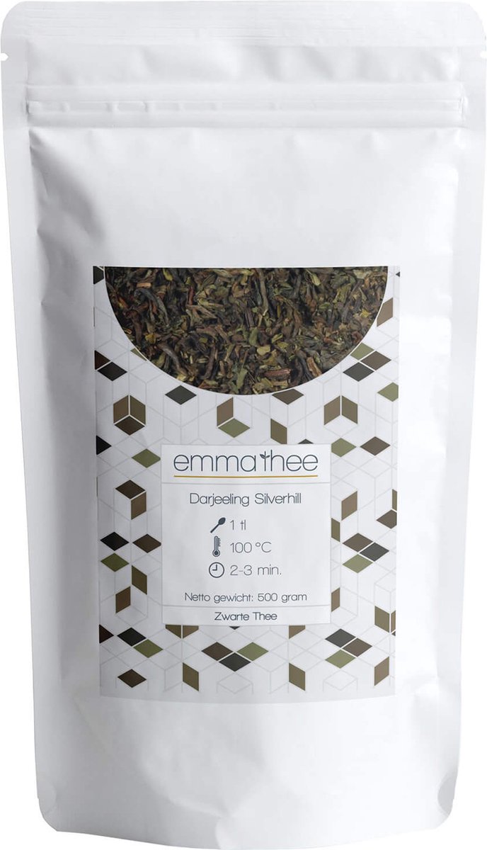 Darjeeling Silverhill 500 Gram - Losse Thee - Puur & Natuurlijk - Licht & Aromatisch