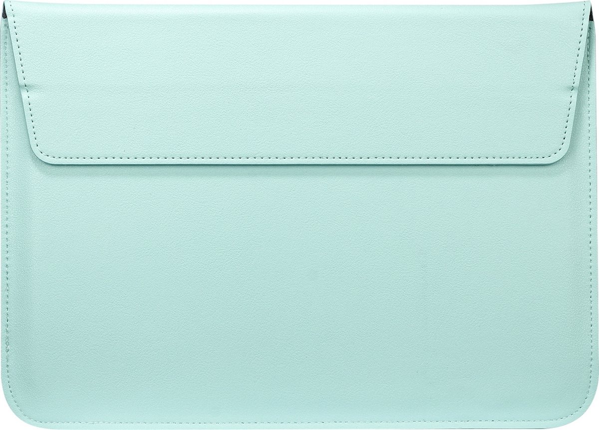 Mobigear Envelope - Laptop Sleeve (max 33 cm x 23 cm) Magnetische Sluiting - Groen