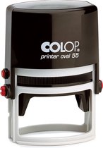 Colop Printer Ovaal 55 Blauw - Stempels - Stempels volwassenen - Snelle Levering