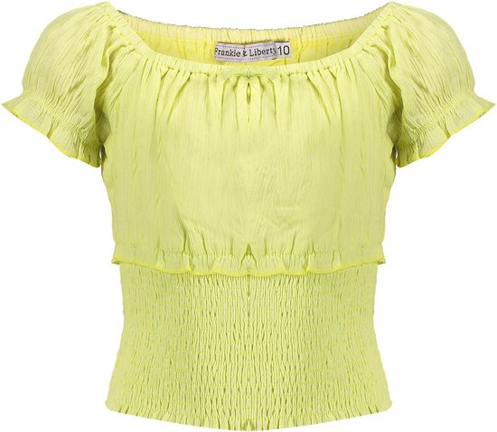 Frankie & Liberty Hera Blouse Tops & T-shirts Meisjes - Shirt - Geel