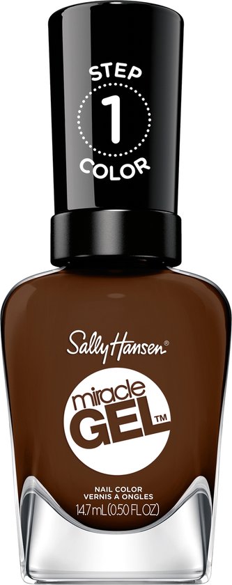 Sally Hansen Miracle Gel Nagellack – Farbe 822 'Oh, The Iron-y', Langanhaltender Glanz