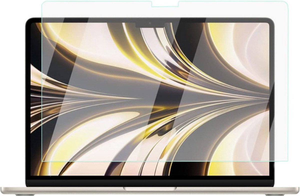 Nuglas Screenprotector Geschikt Voor Macbook Air 2023 - 15 inch - Tempered Glass