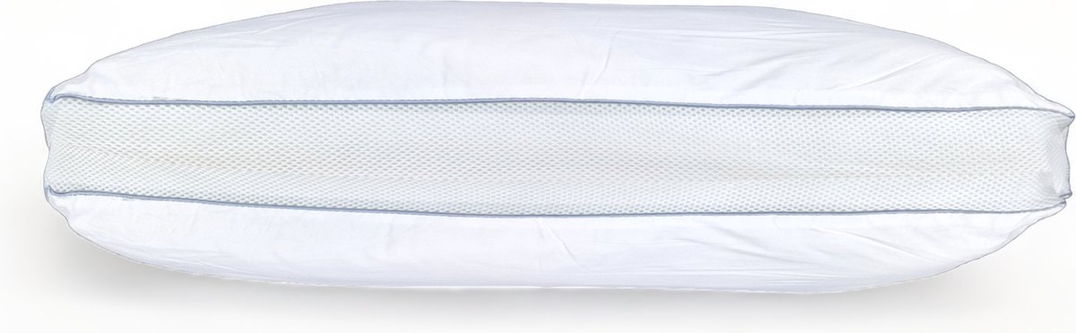 Bedlin - 3D Boxkussen - Met ventilatie - 60x50x10cm - Hoofdkussen Luxe Katoen