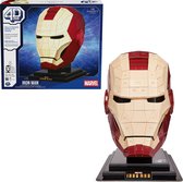 4D Build - Puzzle 3D Marvel d'Iron Man - 96 pièces - kit de construction en carton