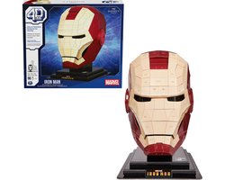 4D Build Marvel - Iron Man - 3D Puzzel - 96 stuks - kartonnen bouwpakket