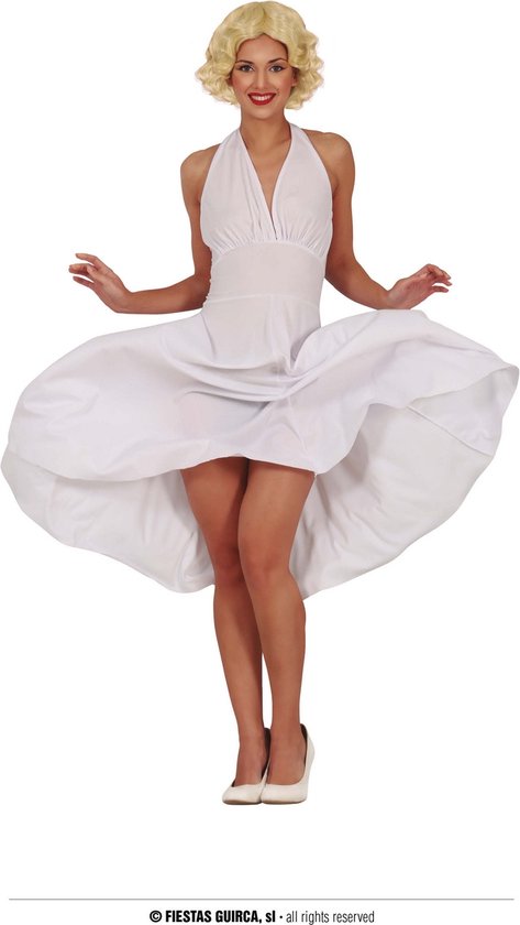 Fiestas Guirca - Jurk Marilyn Monroe Icon Actress maat L (42-44)