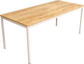 Furni24 Multifunctionele tafel 200x80 cm saffier eiken decor / grijs