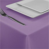 Tafelkleed tafelloper tafellaken tafellinnen tafeldecoratie tafelkleed (lavendel, 140 x 220 cm)
