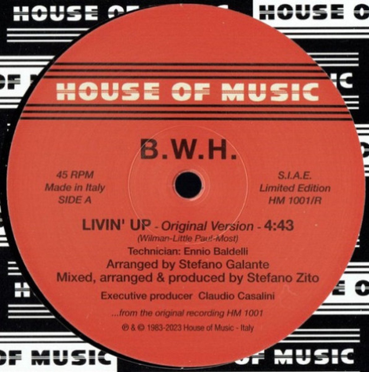 B.w.h. - Livin' Up (original Version)