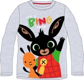 Longsleeve shirt Bing Bunny it's a Bing thing grijs maat 116