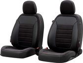 Housse de siège auto Bari sur mesure pour Opel Astra J (P10) 09/2009-10/2015, 2 housses de siège simples pour sièges sport