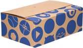 bol.com verzenddoos - 31x21x10,5 cm - 1.650 stuks - Autolock bodem - Plakstrip - 1 pallet