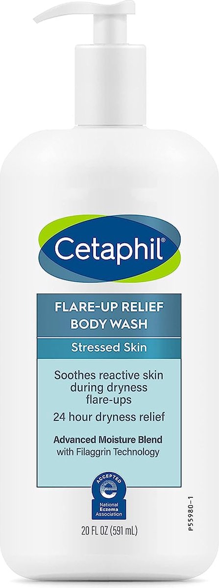 Goedkoopste Cetaphil - Flare-Up - Relief Body Wash - gestresste huid, 591 ml