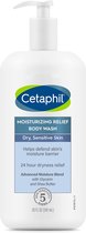Cetaphil, gel douche hydratant et apaisant, peaux sèches et sensibles 591 ml