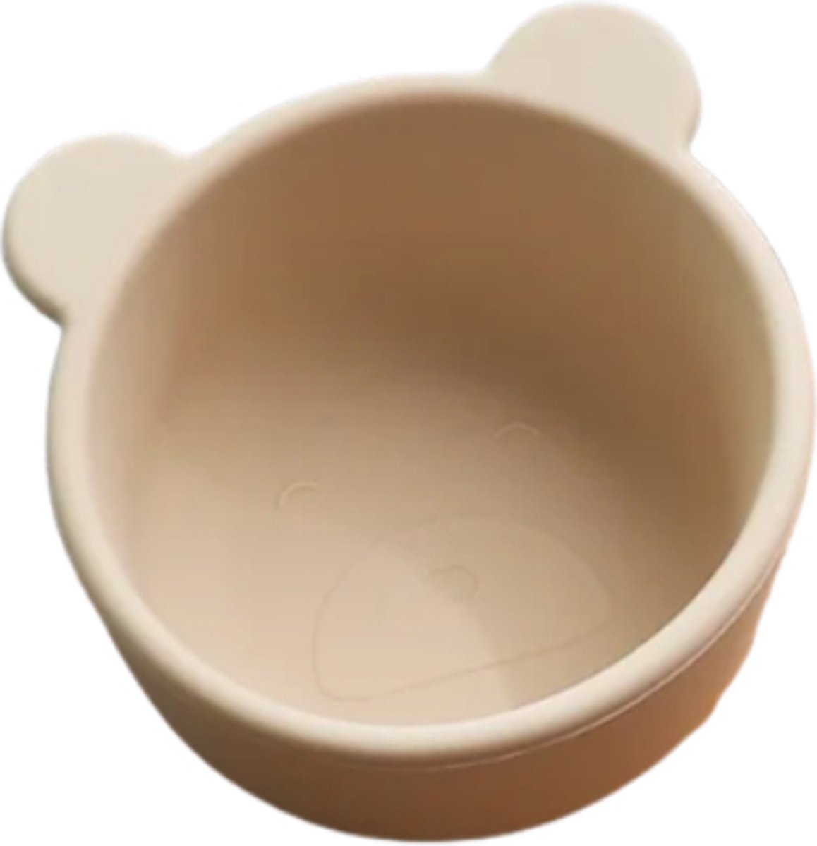 Goedkoopste Siliconen kom beer abrikoos - siliconen kommetje beer - beren kommetje - siliconen