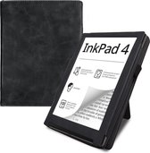 Case2go - E-reader hoes geschikt voor Pocketbook Inkpad 4/ Inkpad color 2 en 3 - Sleepcover - Auto/Wake functie - Met handstrap - Zwart