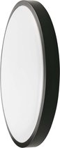 V-Tac VT-8618 LED Plafondlamp - 18W - Zwart - 6500K - Rond - Geschikt voor badkamer
