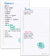 GreenStory - Tableau blanc collant - Sous-main To Do list - Forfait