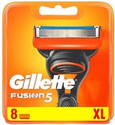 Gillette Fusion - 8 pièces - Lames de rasoir