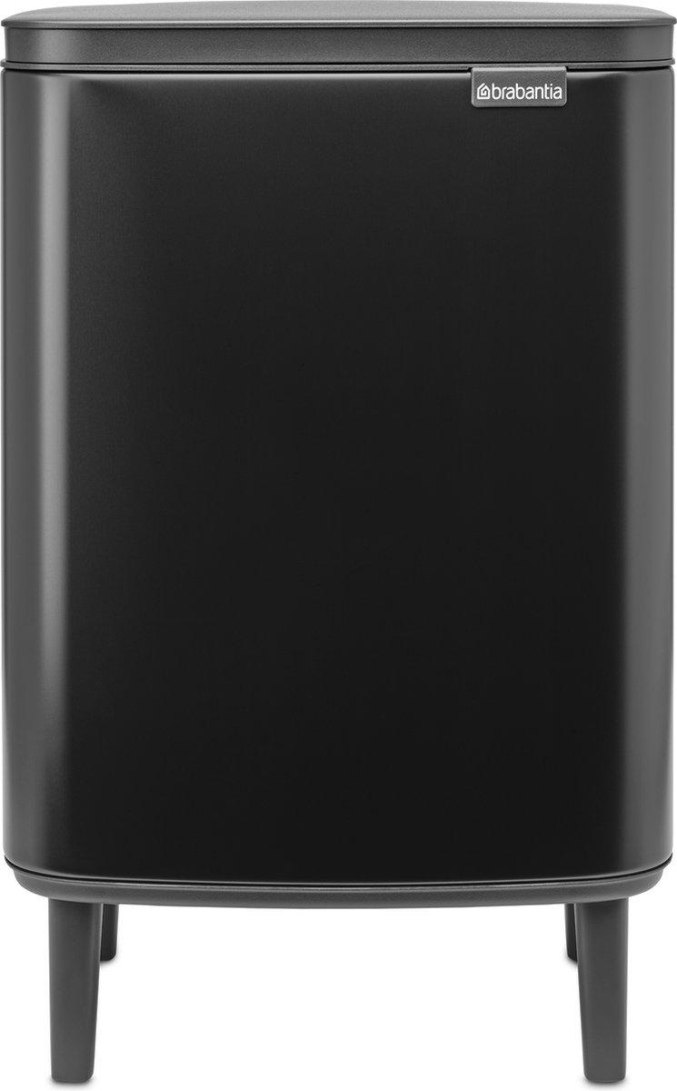 Goedkoopste Brabantia Bo Hi Prullenbak - 12 liter - Matt Black