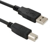 USB 2.0 A Mannelijk naar B Mannelijk Verlengstuk / Gegevensoverdracht / Printerkabel, Lengte: 4.5m