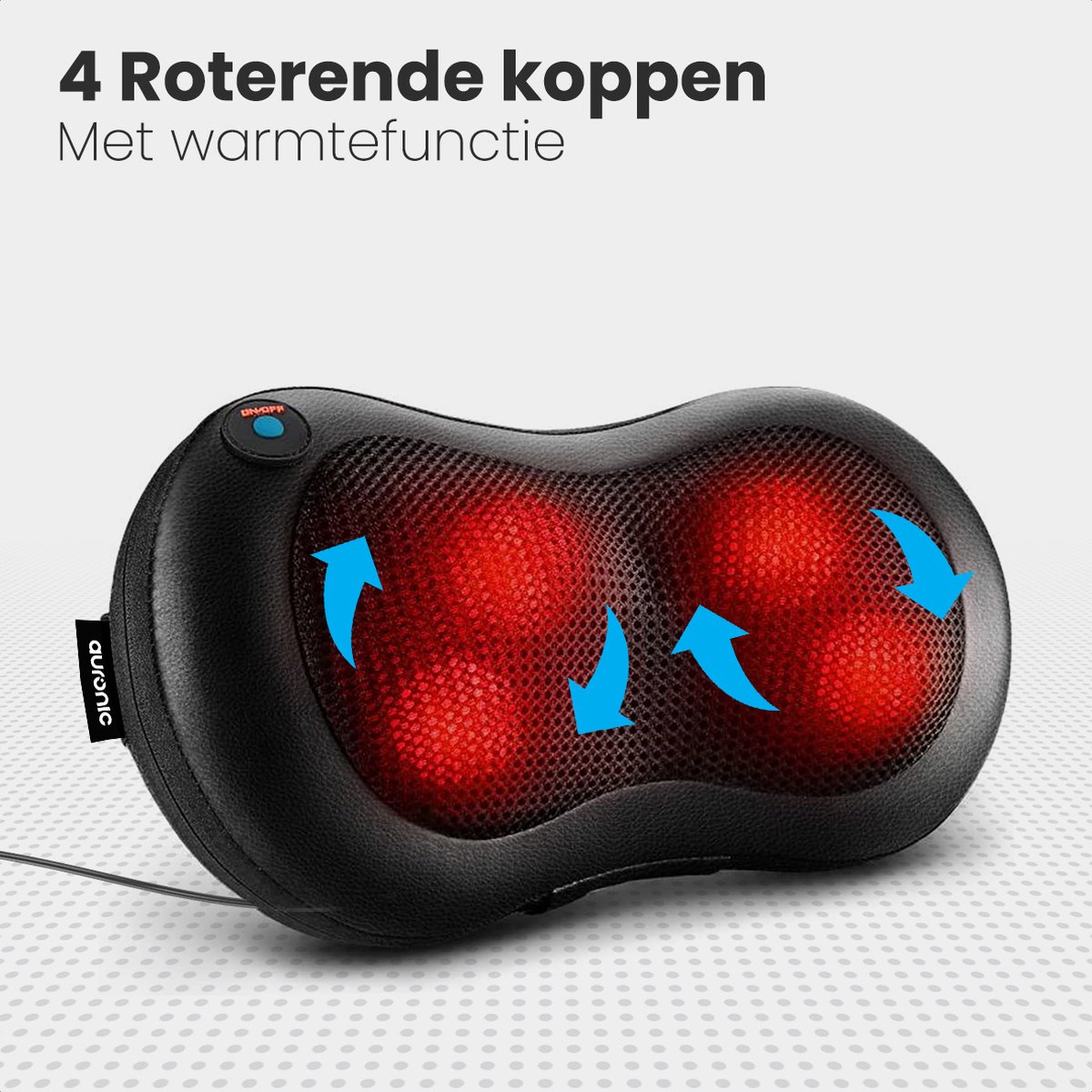 Auronic Shiatsu Massage kussen thumbnail 4