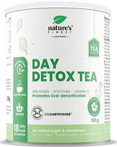 Day Detox Tea - Natuurlijke thee mix met krachtige medische kruiden - witte thee, mariadistel en artisjok extract