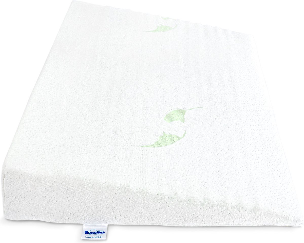Sensillo - Luxe Aloë Vera Cot wigvormig Kussen - 38X60