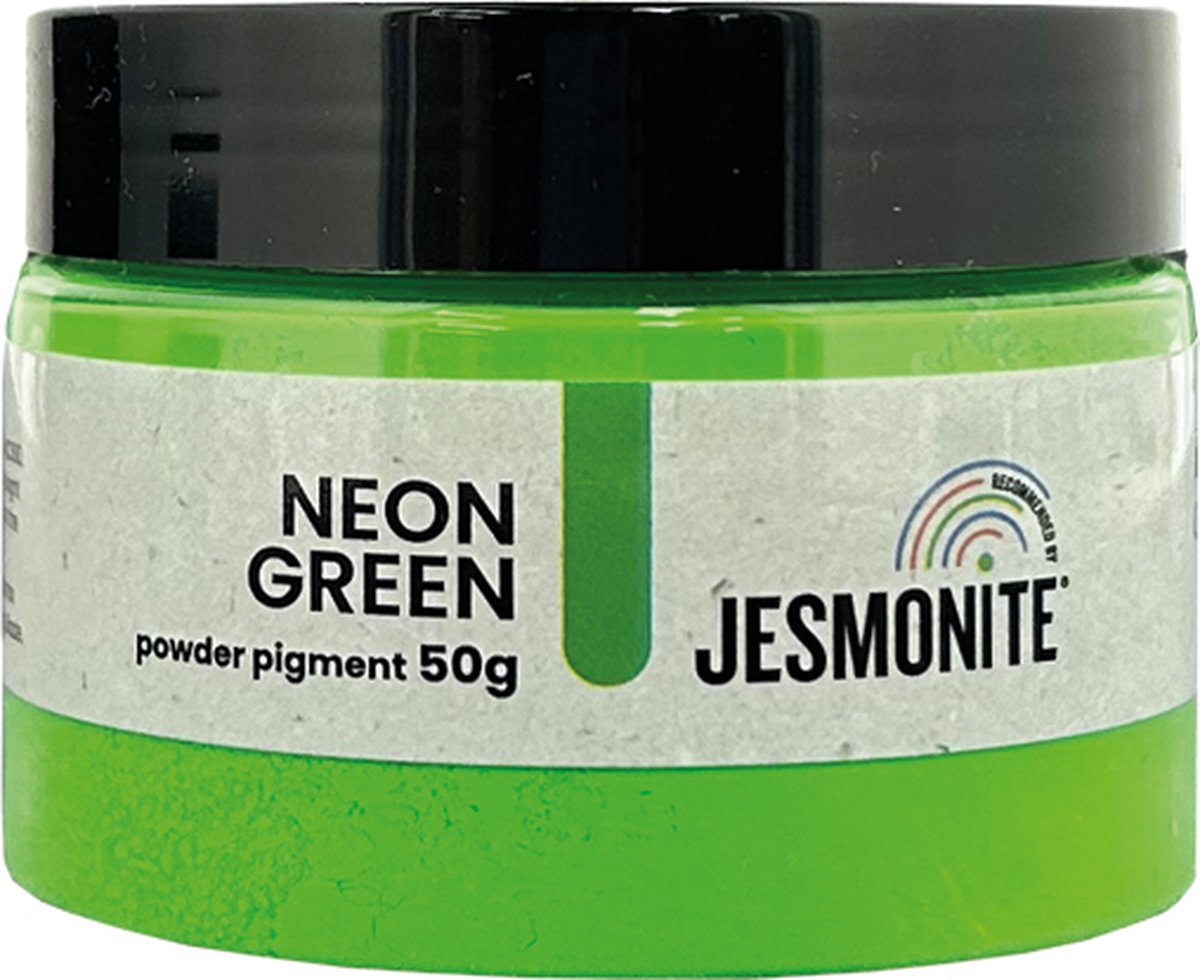 Fluo pigmentpoeder groen 50gr