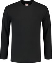Tricorp 101015 T-Shirt Lange Mouw 60°C Wasbaar - Zwart - L