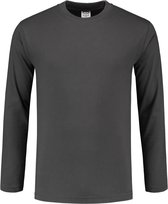 Tricorp 101015 T-Shirt Lange Mouw 60°C Wasbaar - Donkergrijs - XL