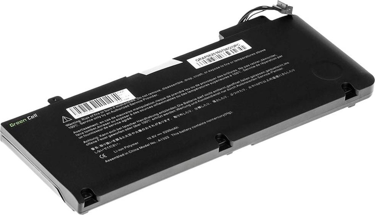 Batterie pour Apple Macbook Pro 13 A1278 (mi-2009, mi-2010, début 2011, fin  2011,... | bol