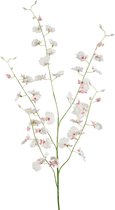 Viv! Home Luxuries Orchidee - kunstbloem - wit - 92cm