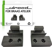 ULROAD Reserveonderdelen geschikt voor Braas Atelier dakraam set AF86`/BA opzet handvat greep reserveonderdelen accessoires