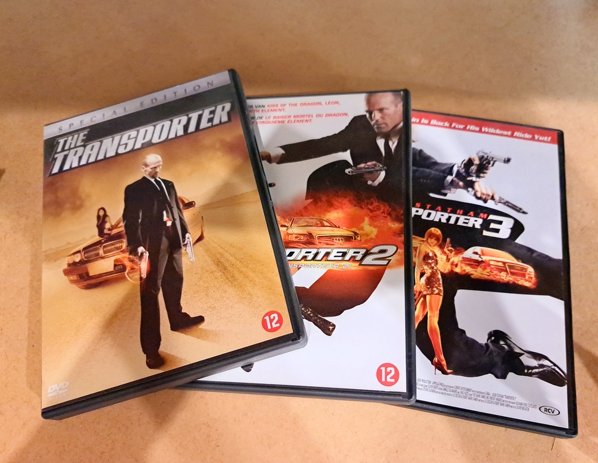 The Transporter 1 - 3 (DVD)