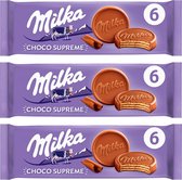 Milka Choco Supreme chocoladekoekjes - 180g x 3