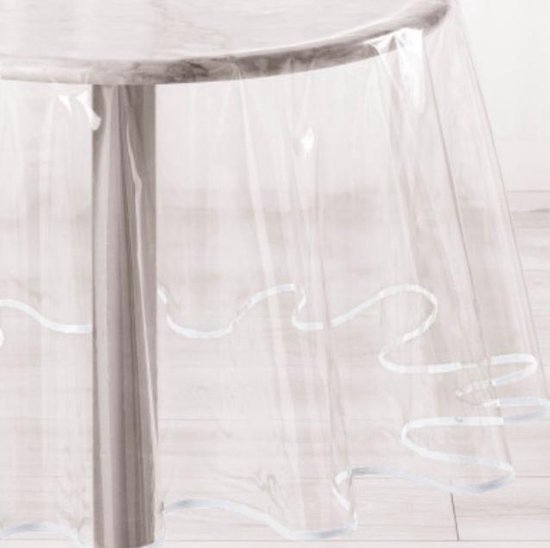 Protège-nappe transparent Rond (diam. 180 cm)