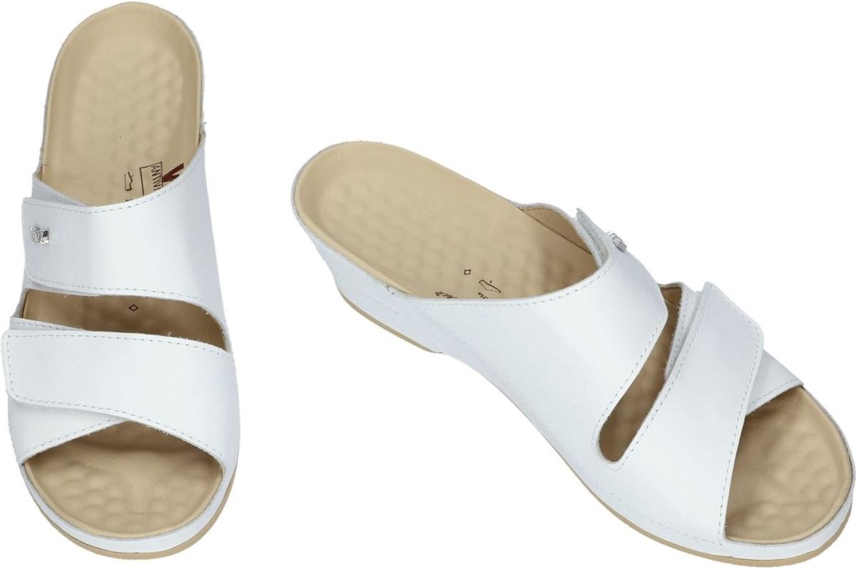 Vital -Dames - wit - slippers & muiltjes - maat 39