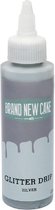 BrandNewCake® Glitter Drip Zilver 125gr - Cake Drip - Taartdecoratie - Taartversiering